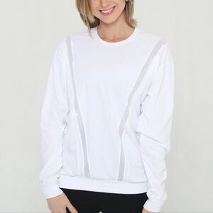 Sweat & Milk Ivy Mesh Nursing Pullover NWT